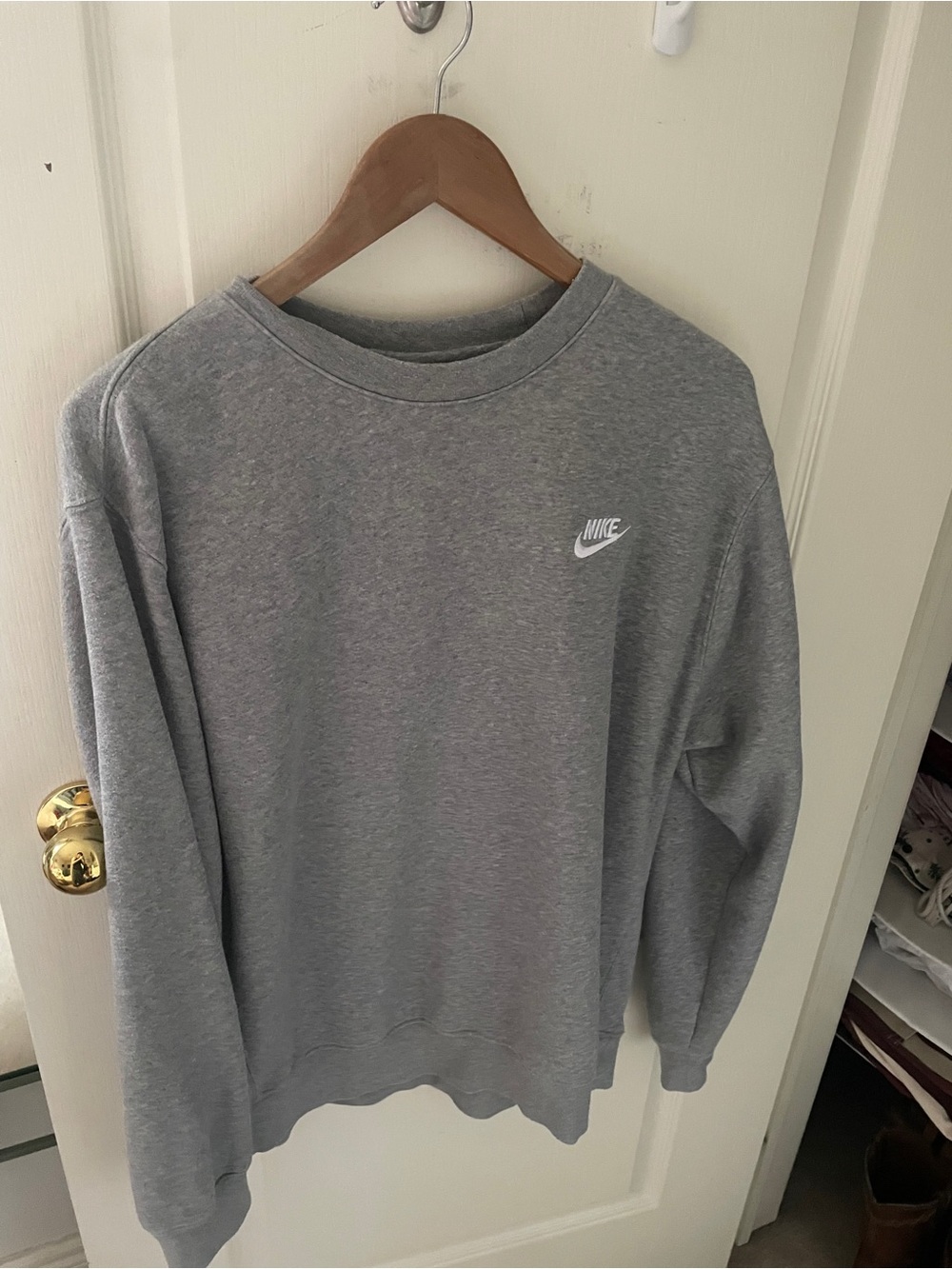 Nike Gray Crewneck Sweatshirt